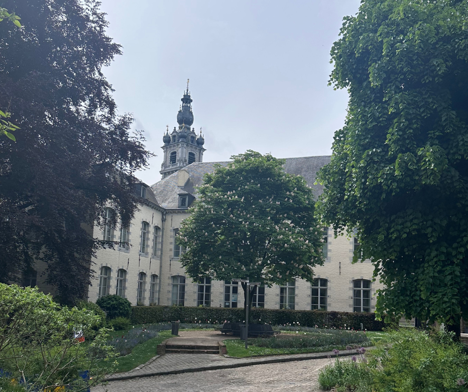 Vue du jardin du Mayeur